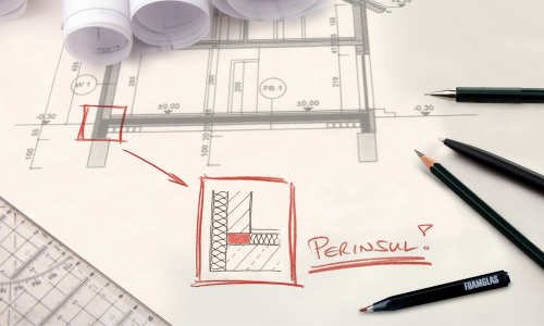building plan thermal bridging perinsul
